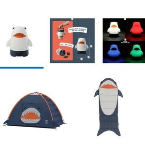 Firefly Shark Camping Set for kids!